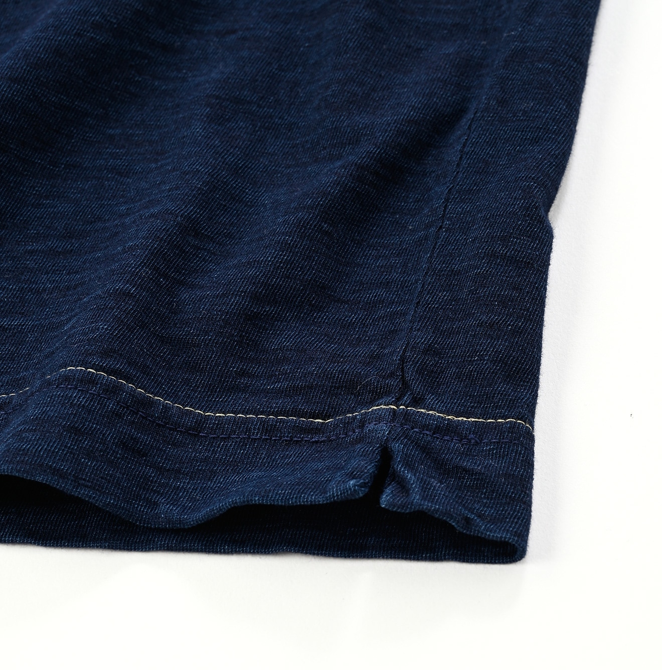 【新品タグ付き】45R フォーティーファイブアール Tシャツ インディゴ 戸納藍けろぴすのアパレル