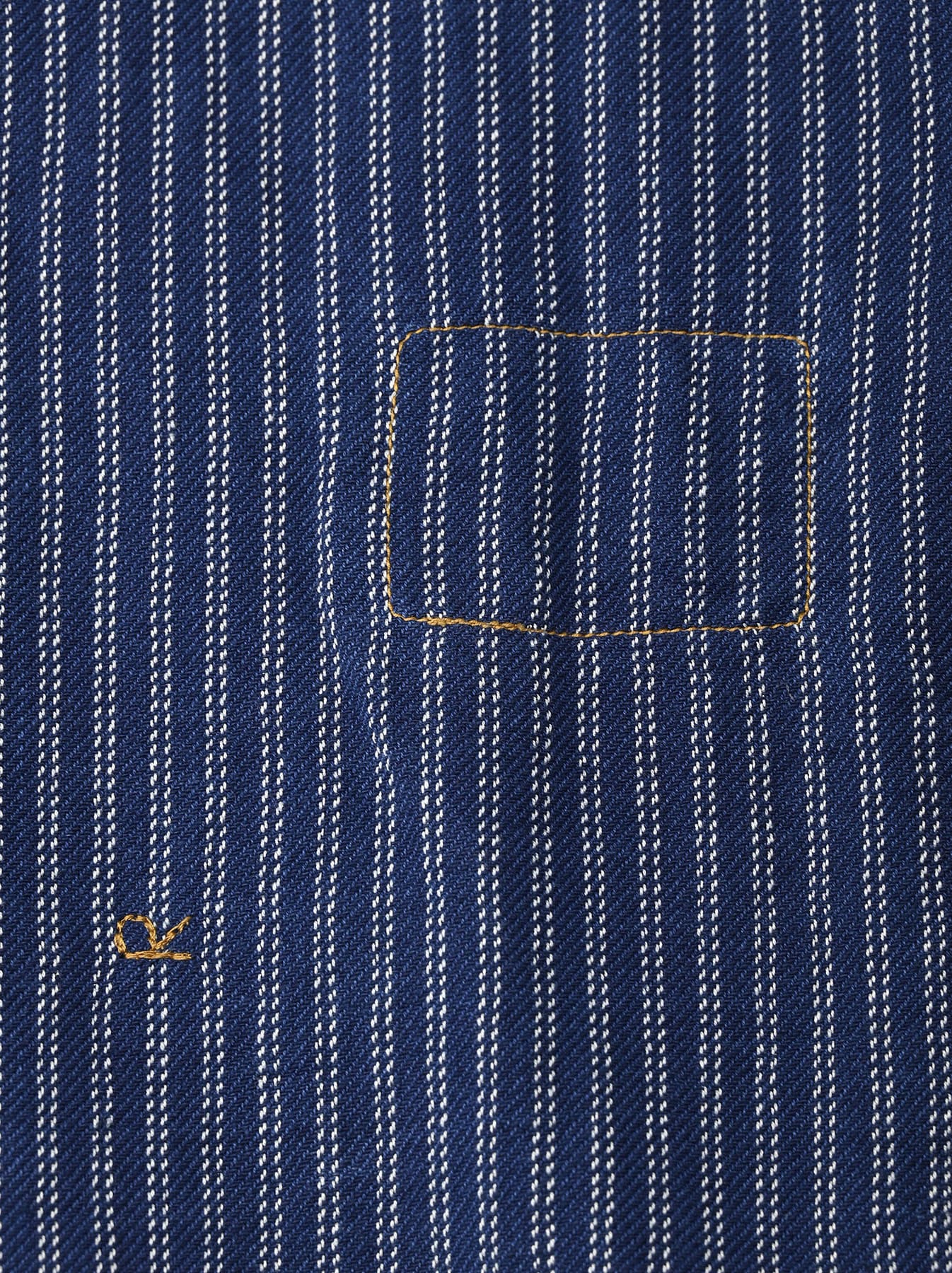 藍インドネルチェックの908オンザビーチシャツ