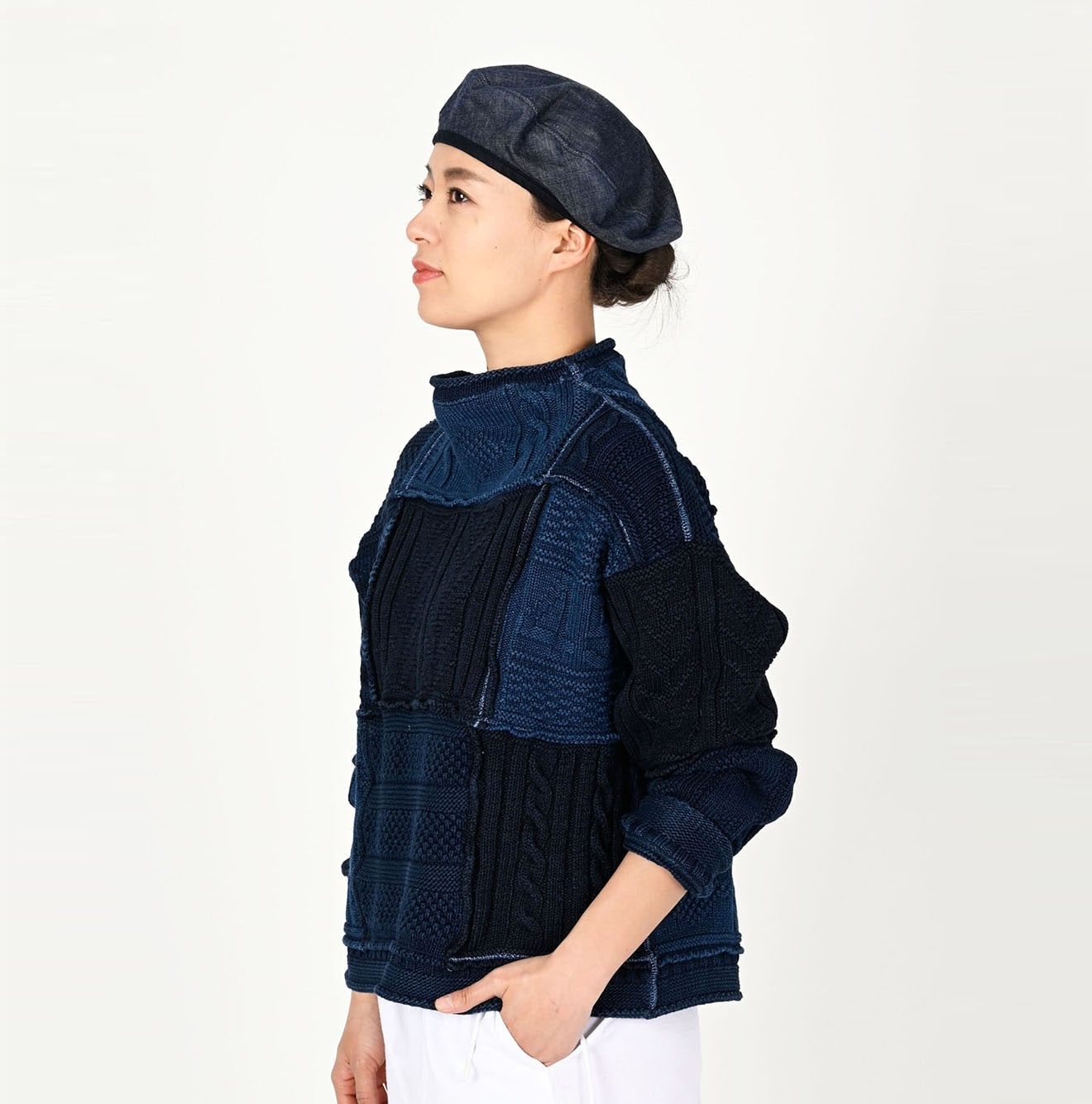 正規品直輸入】 七つの編み柄の908のセーター 45R - ニット/セーター - www.brenthunt.co.uk