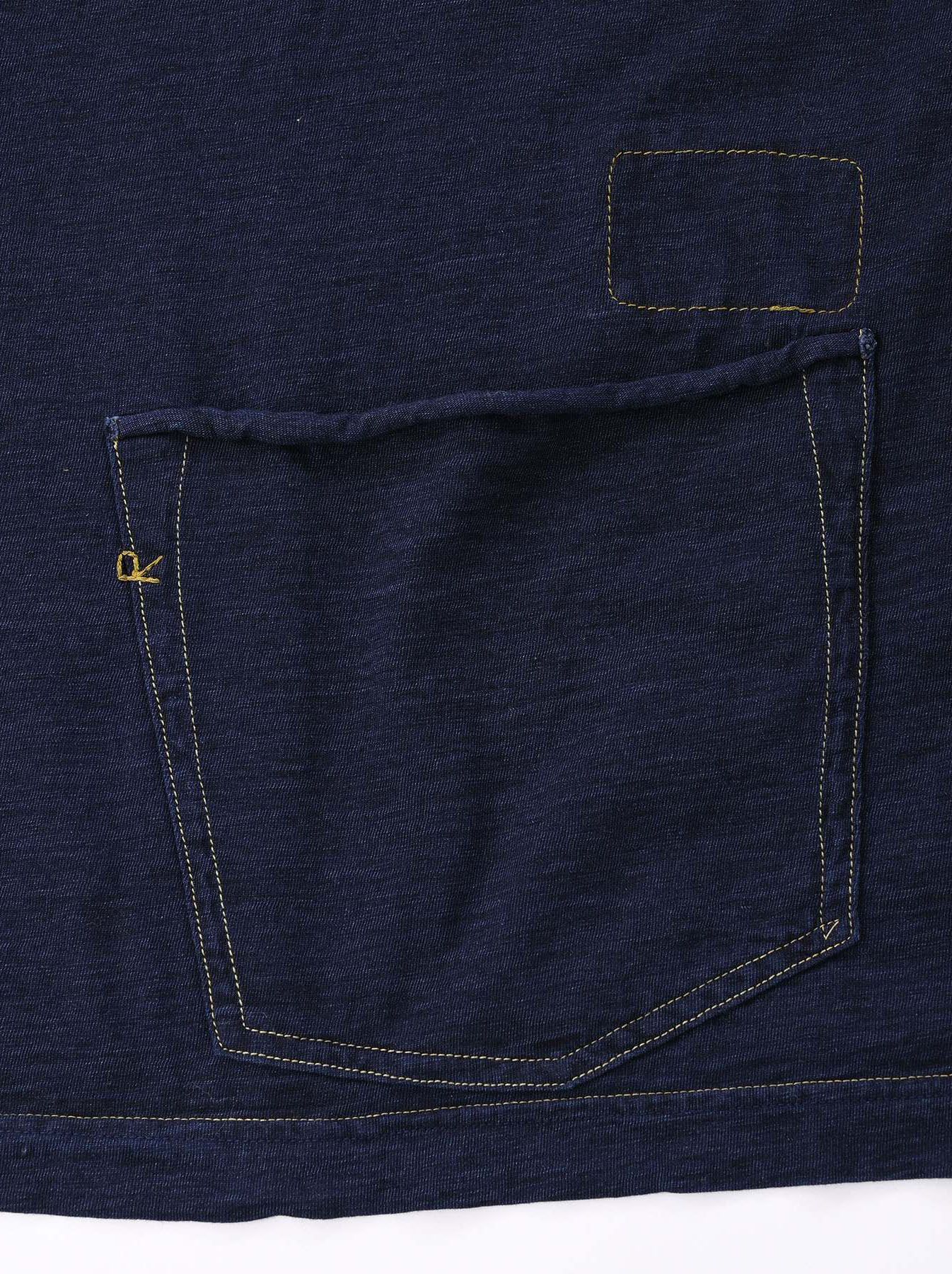 度詰天竺の908オーシャンTシャツ 9.8サイズ（インディゴ）
